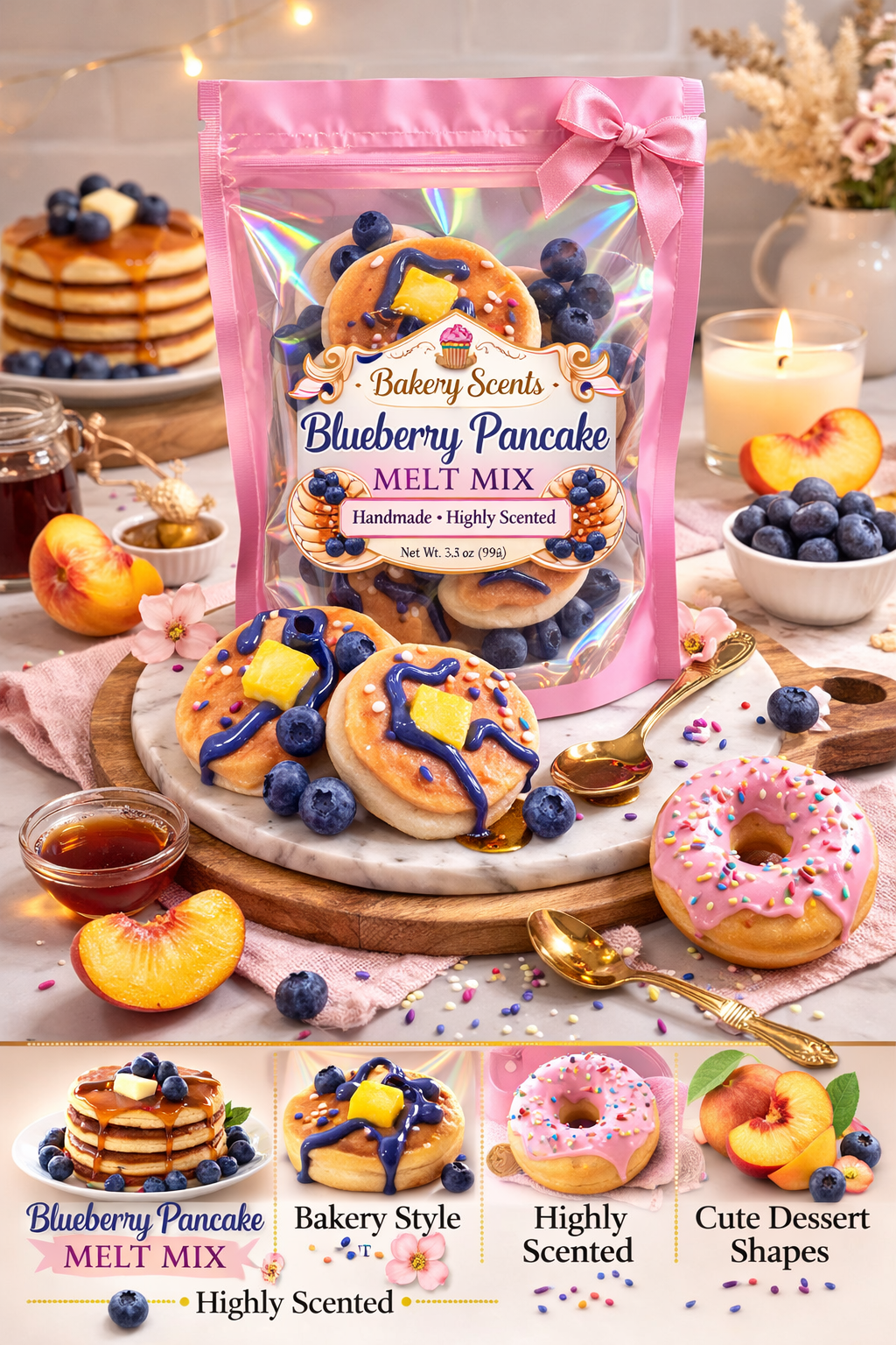 Dessert Wax Melt Baggies